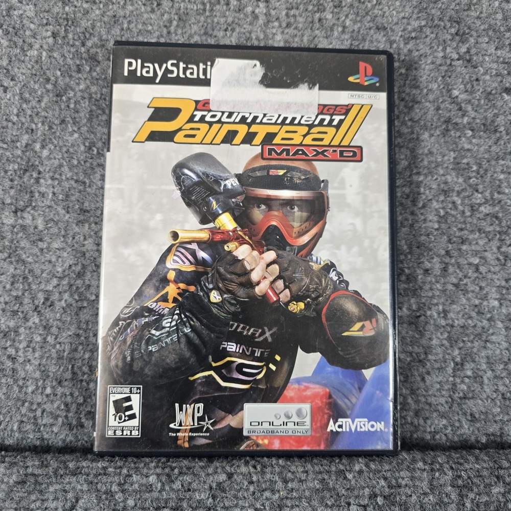 Greg Hastings' Tournament Paintball Max'd (Sony PlayStation 2/PS2, 2006)